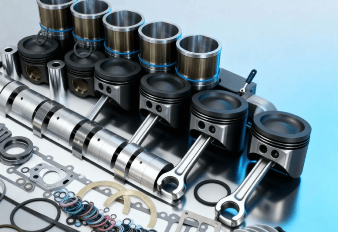 Diesel engine spare parts